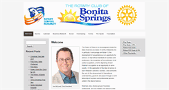 Desktop Screenshot of bonitaspringsrotary.org