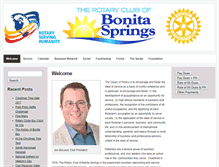 Tablet Screenshot of bonitaspringsrotary.org